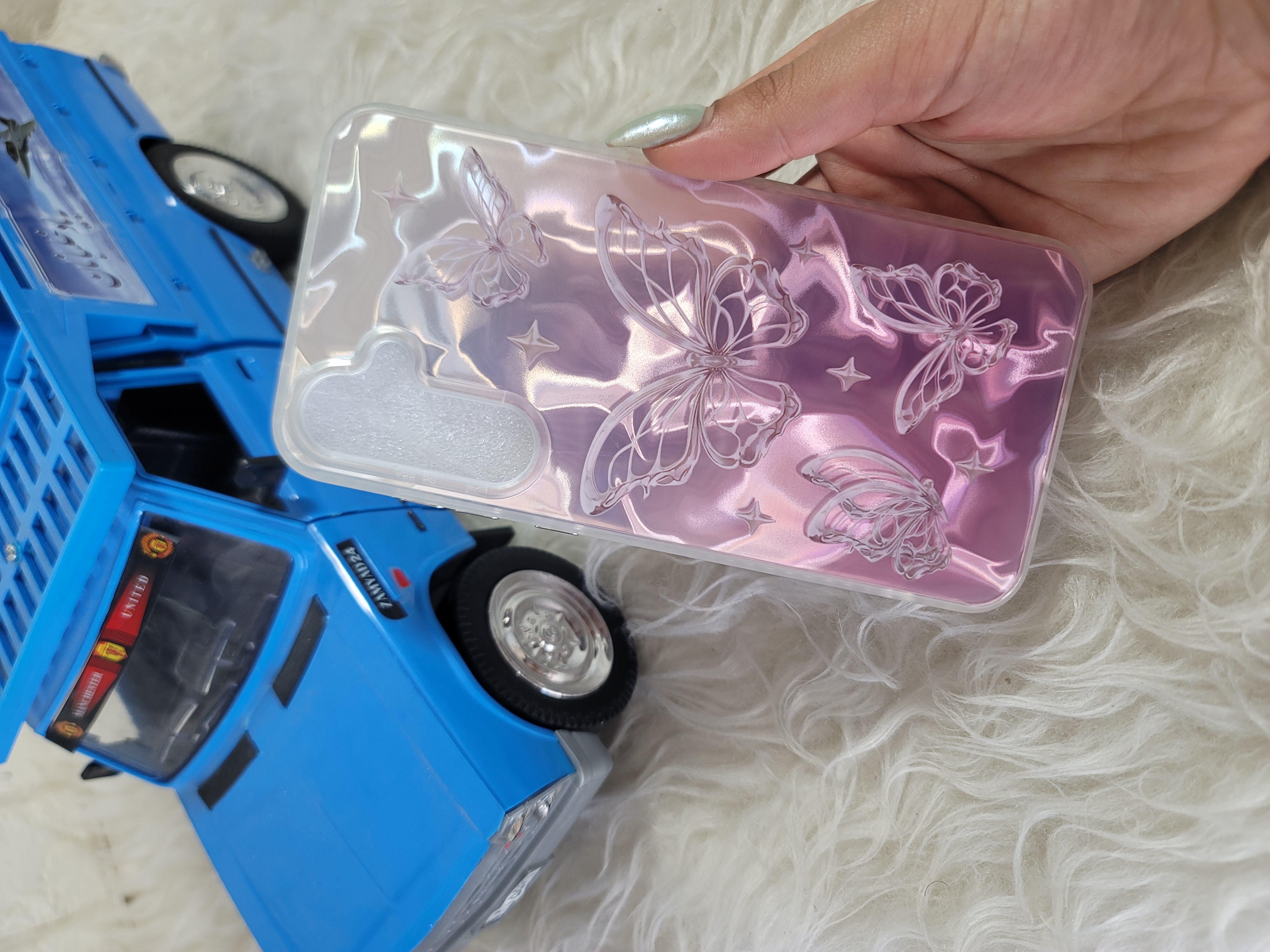 قاب گوشی سامسونگ a55 پروانه ای imd