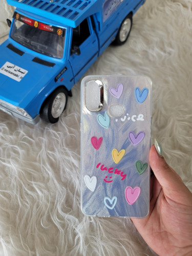 قاب گوشی a10s قلبی براشی