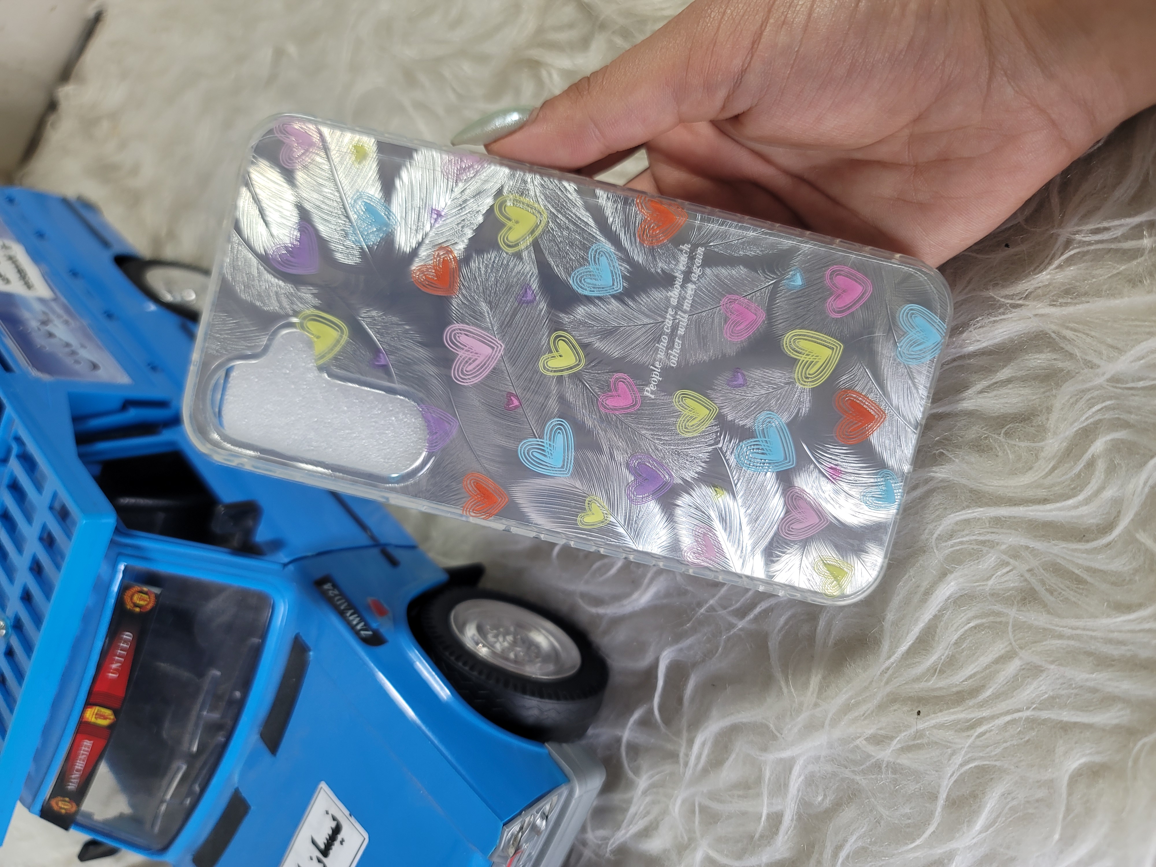 قاب گوشی سامسونگ a35 طرح  imd قلبی
