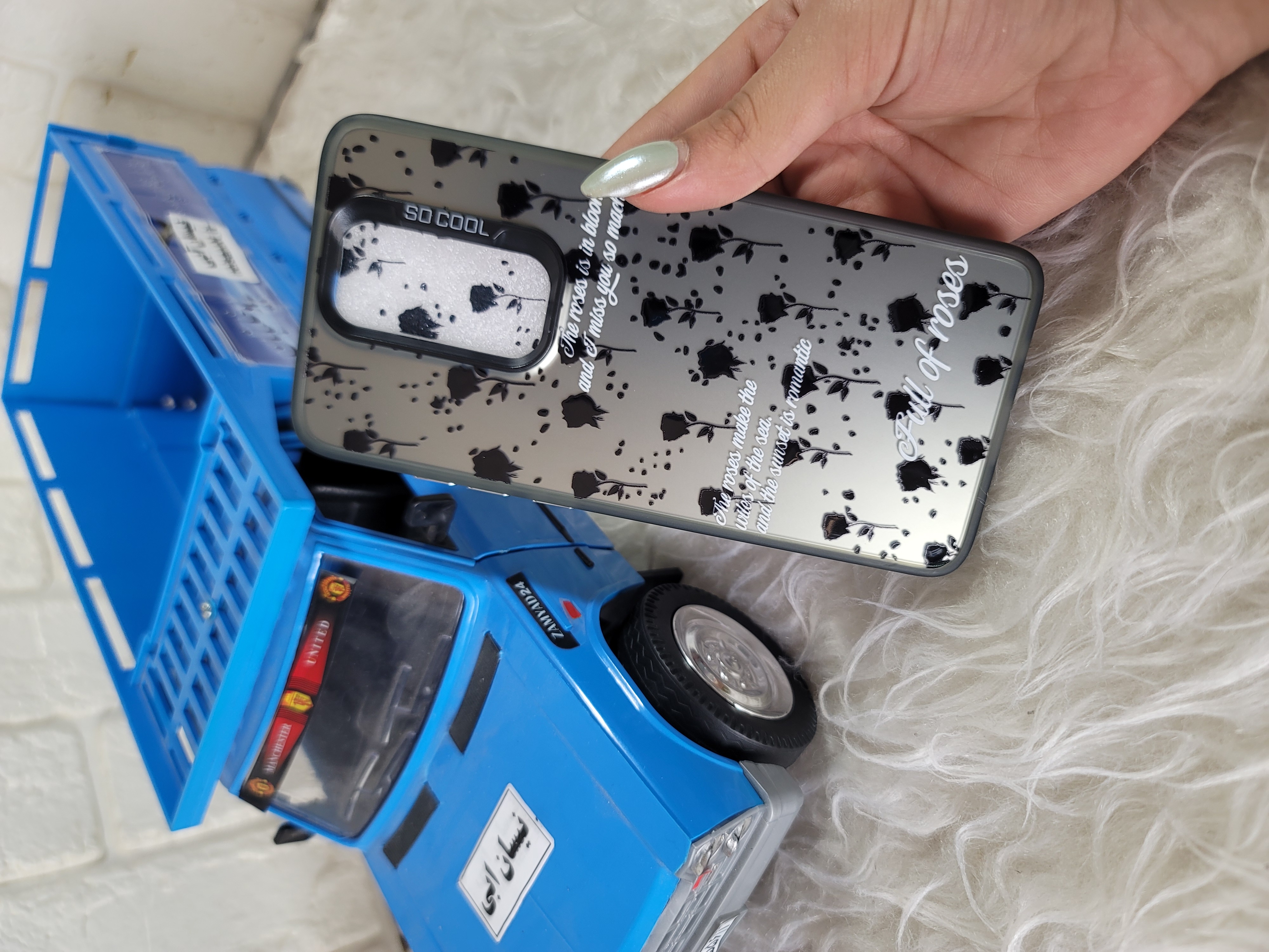 قاب گوشی شیائومی not 8 pro طرح سوکول گل ریز