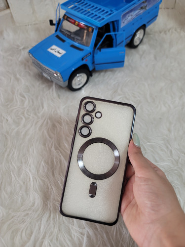 قاب گوشی سامسونگ s24 fe طرح شفاف لنز دار