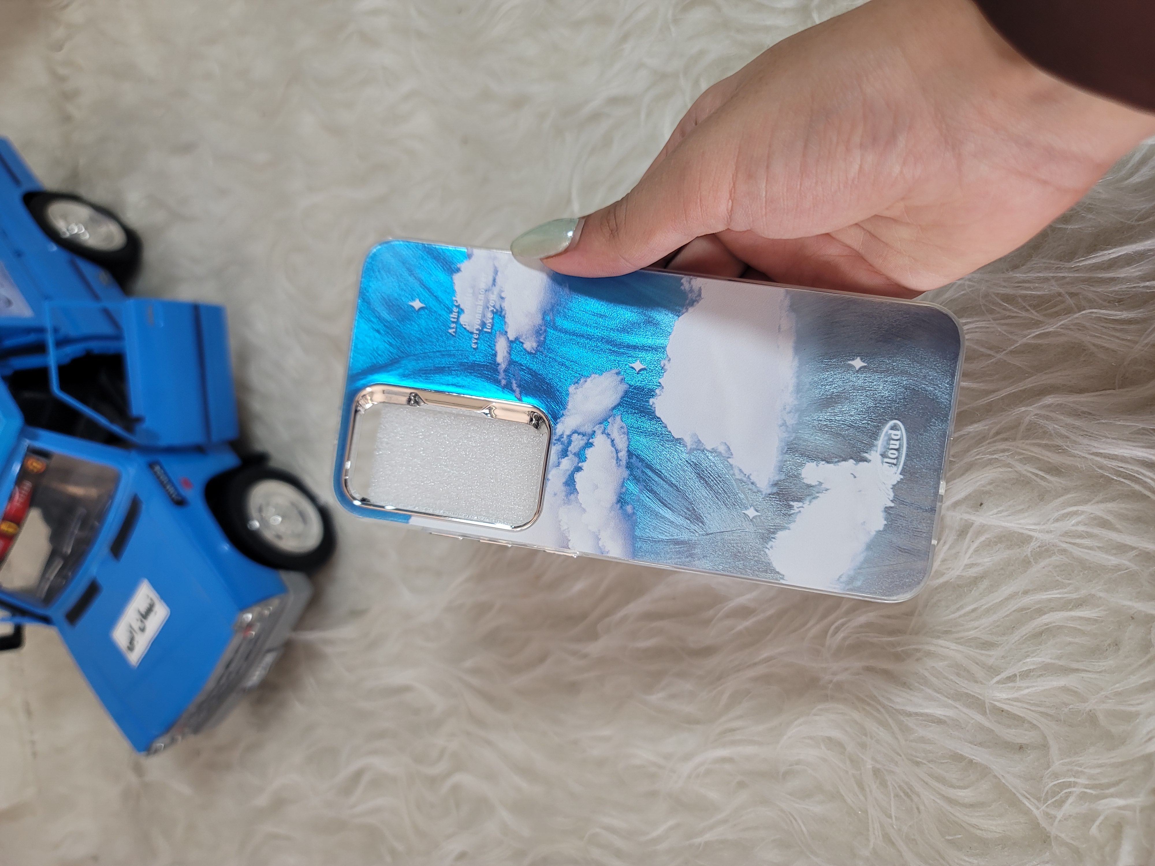 قاب گوشی سامسونگ s24 fe طرح ابری