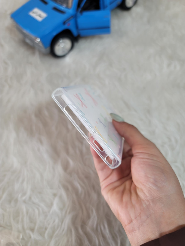 قاب گوشی سامسونگ s24 ultra طرح شفاف پروانه