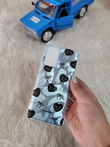 قاب گوشی شیائومی not 10 pro 4g طرح imd آبی قلبی