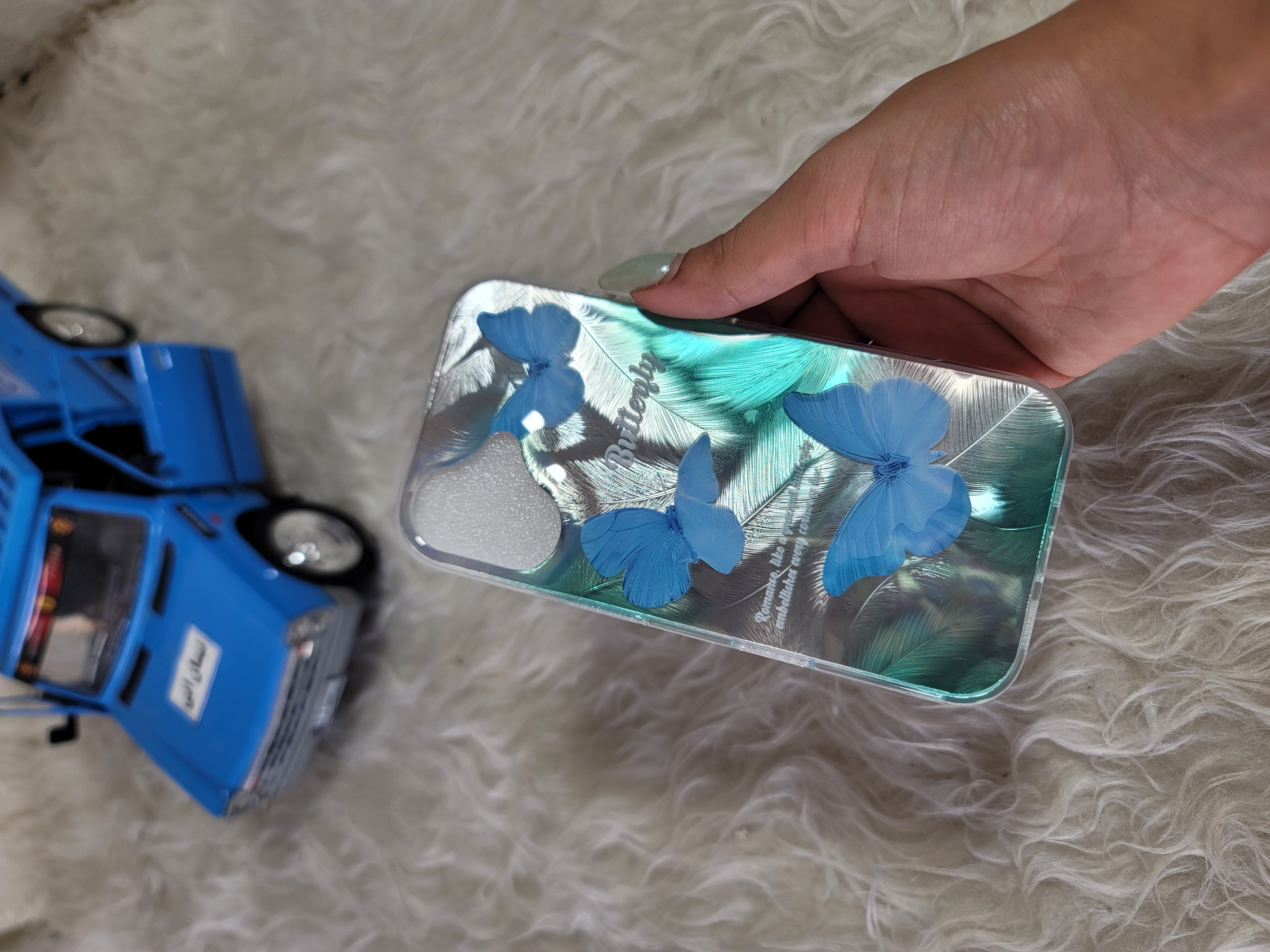 قاب گوشی آیفون   16 طرح imd  پروانه ای