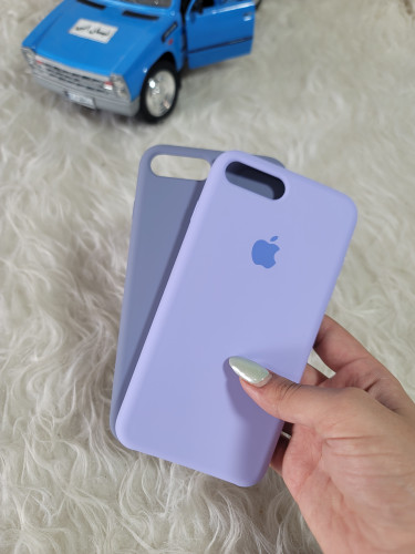 قاب گوشی آیفون 8plus طرح سیلیکونی تناژ بنفش