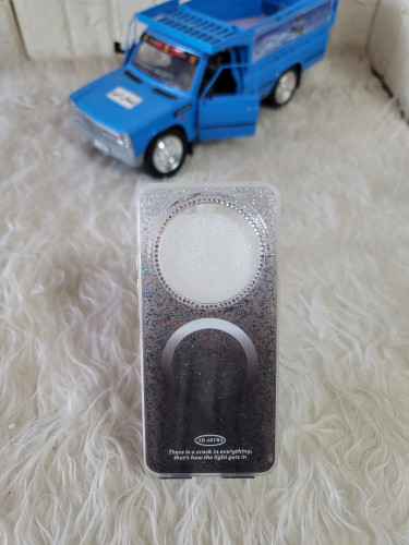 قاب گوشی شیائومی 14c طرح لنز نگینی مشکی
