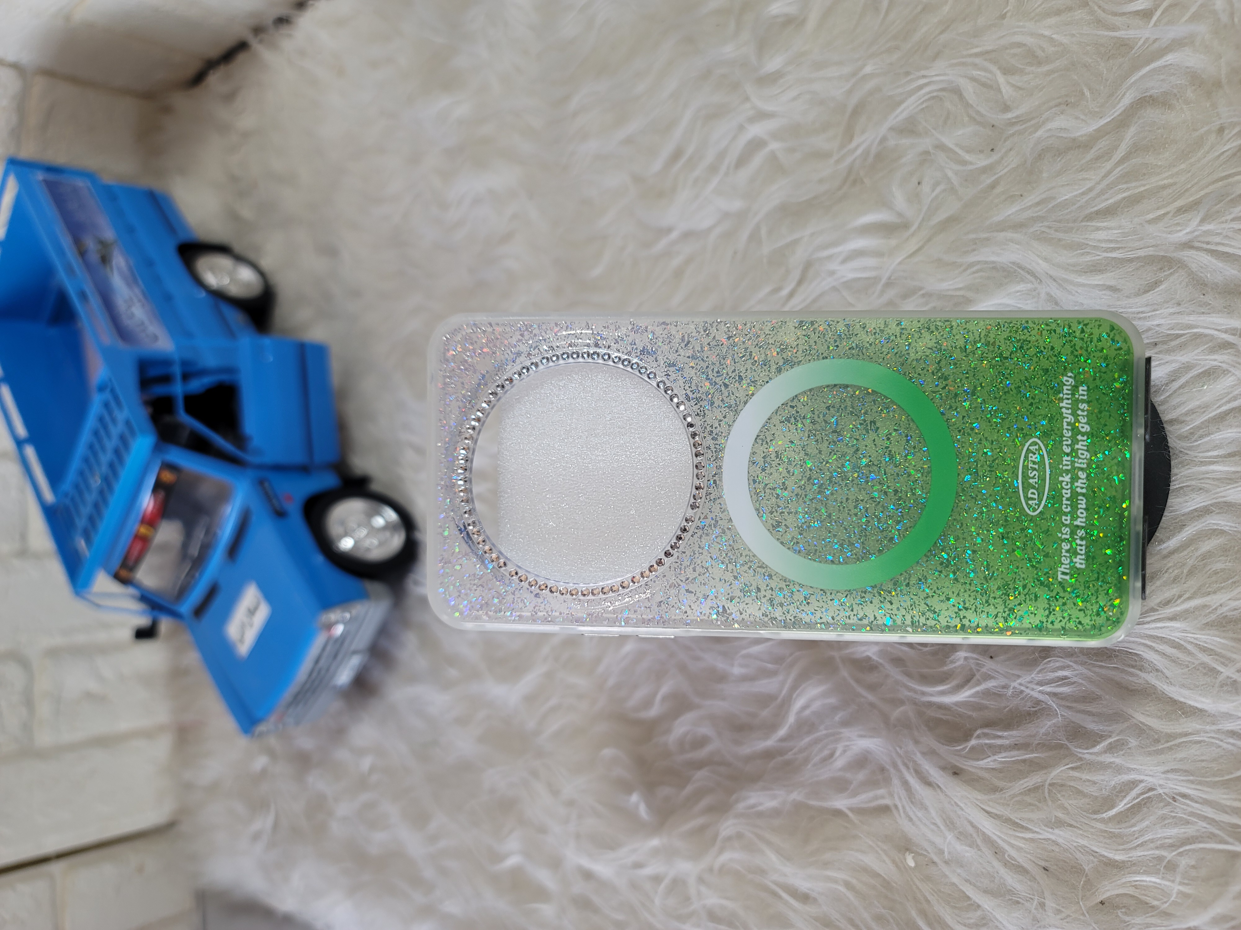 قاب گوشی شیائومی 14c طرح لنز شاینی سبز