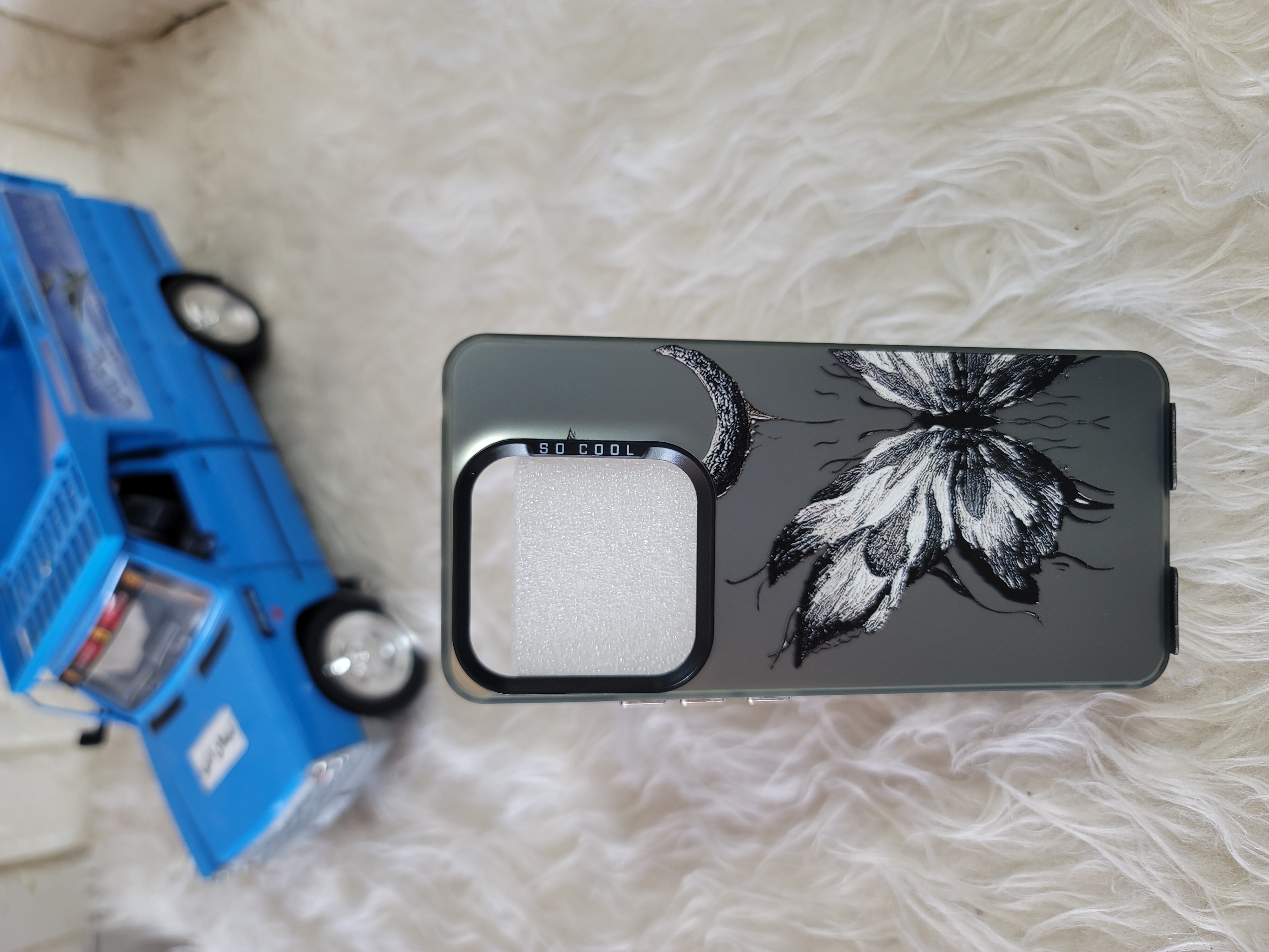 قاب گوشی شیائومی note 14 طرح پروانه سوکول