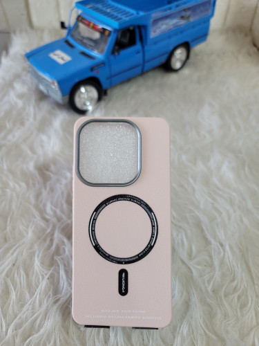 قاب گوشی شیائومی note 14 طرح چرم صورتی
