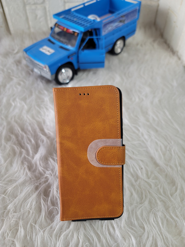 قاب گوشی شیائومی Redmi 14C کیفی چرم با لنز