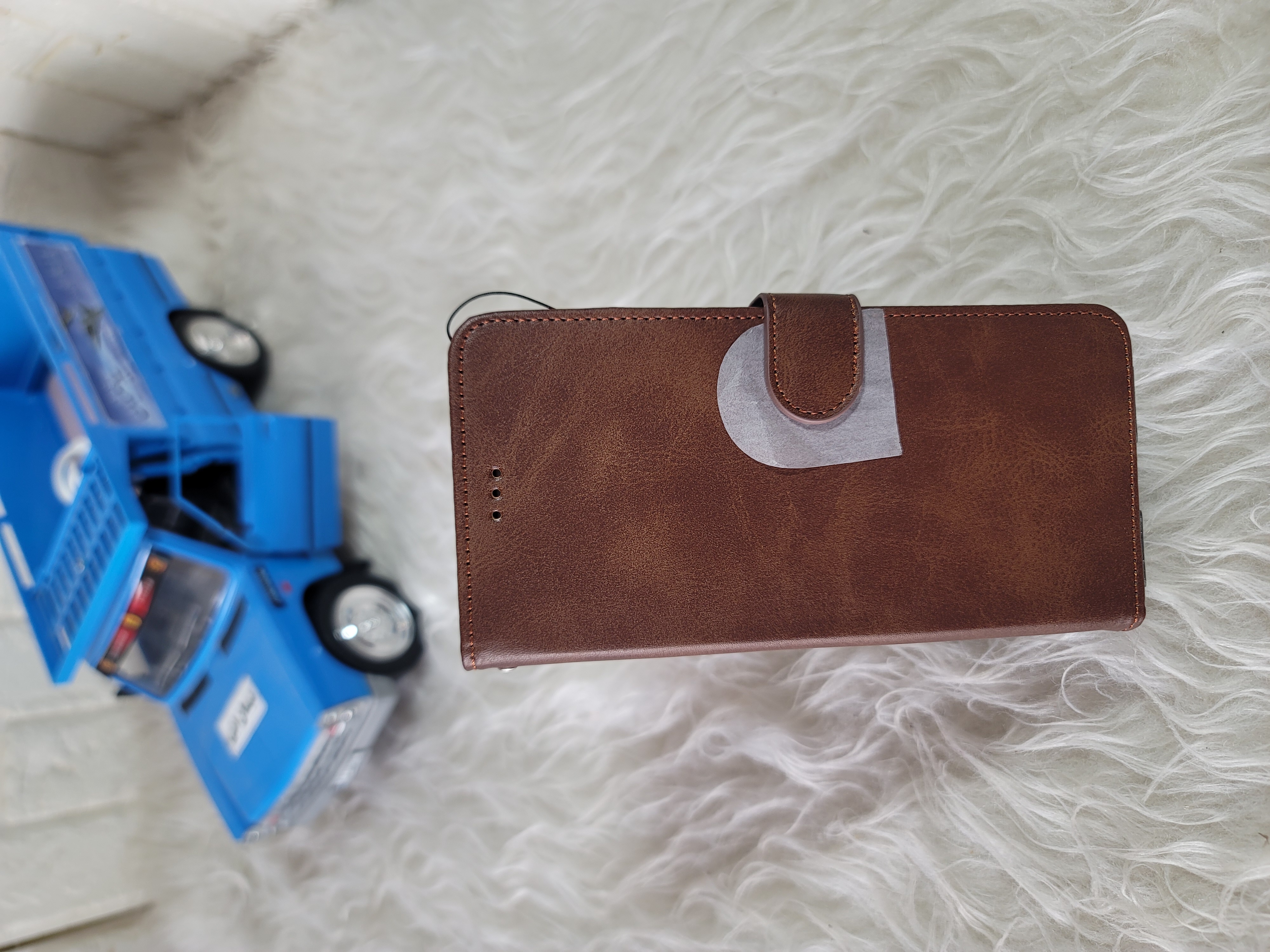 قاب گوشی شیائومی Redmi 14C کیفی چرم با لنز
