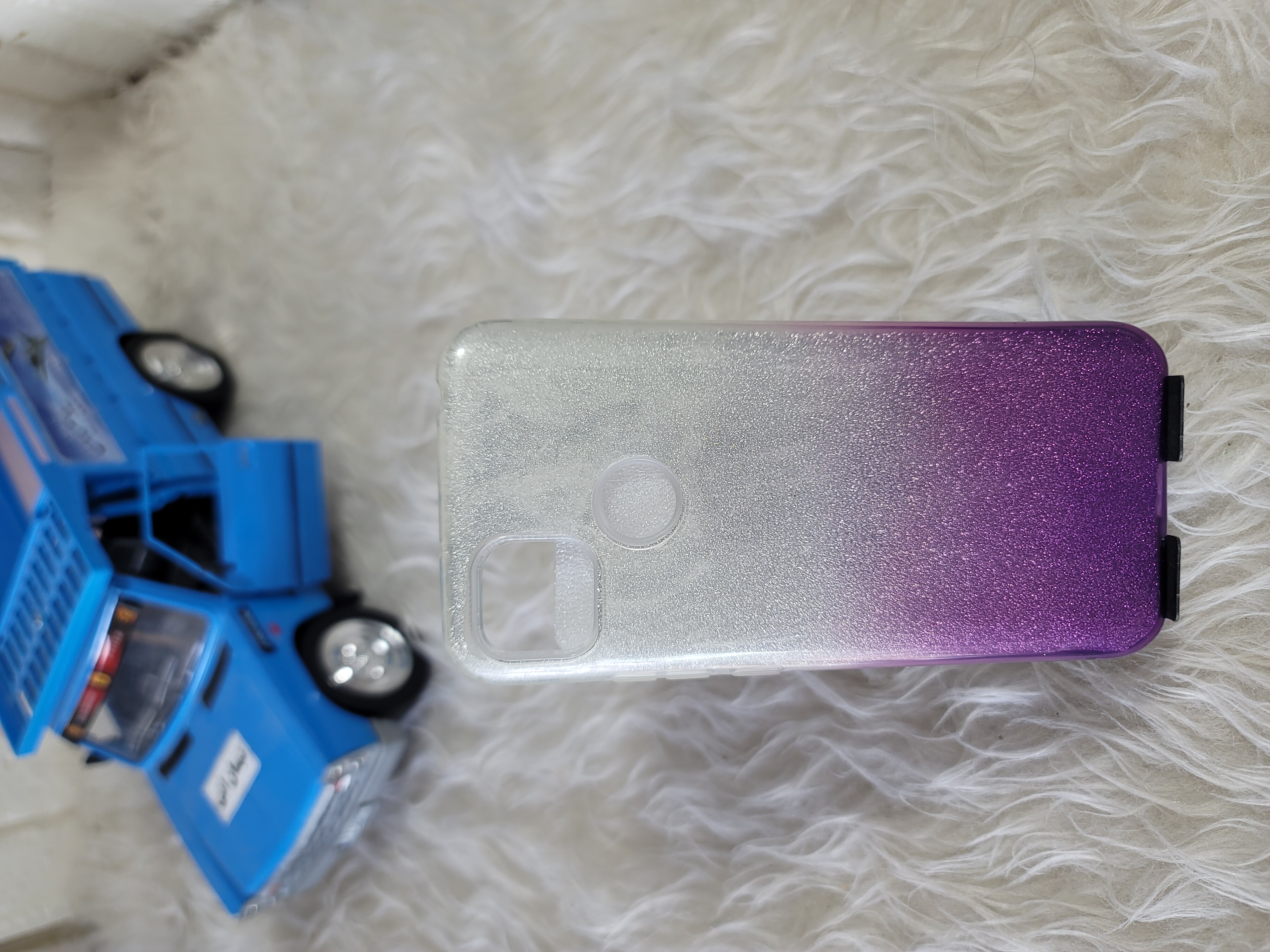 قاب گوشی شیائومی redmi 9 c  طرح شاینی بنفش