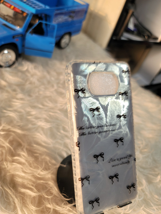 قاب گوشی شیائومی poco x3 طرح imd پاپیونی مشکی