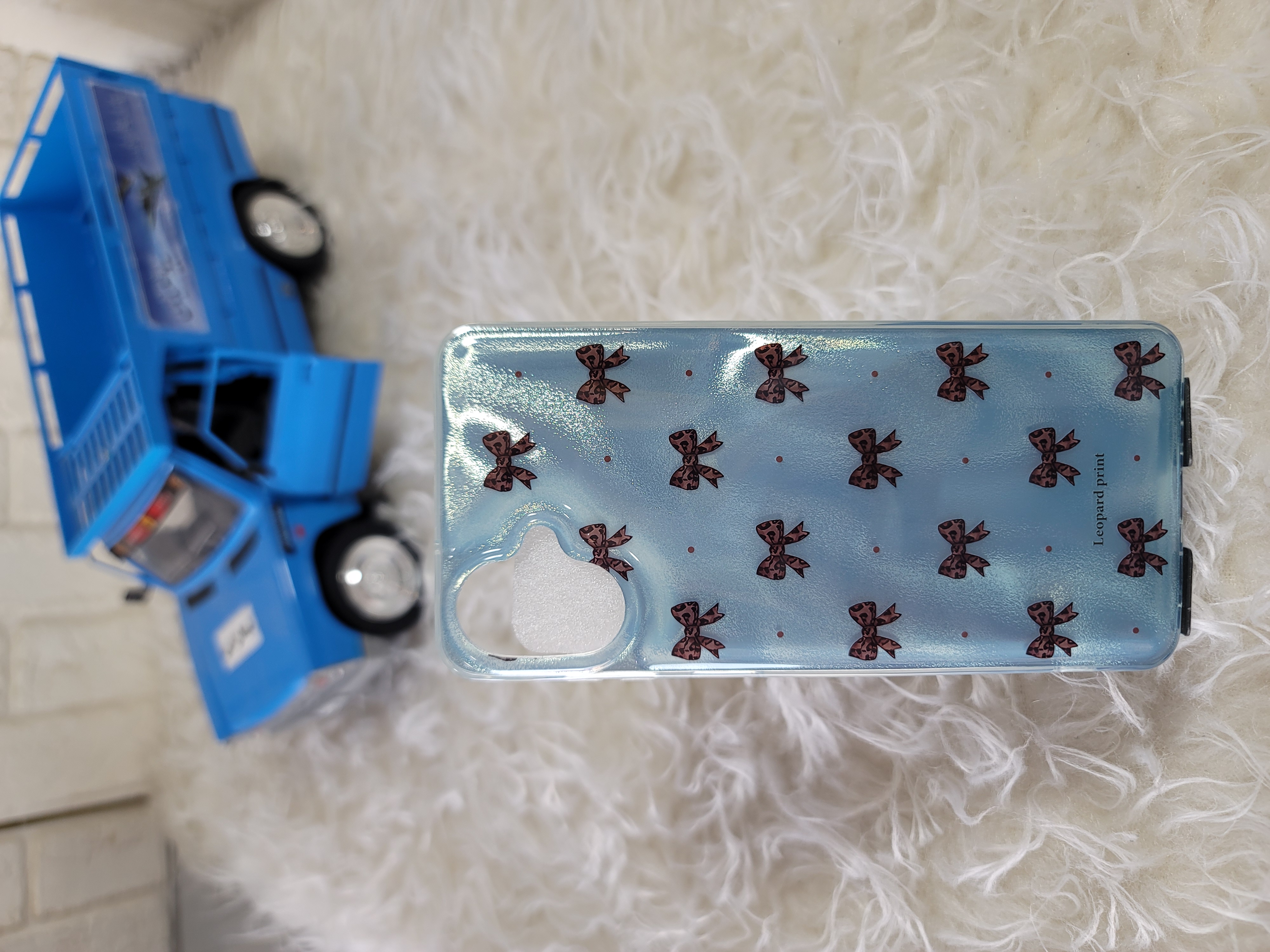 قاب گوشی سامسونگ a07 طرح پاپیون پلنگی (شعبه ۱ اومال)