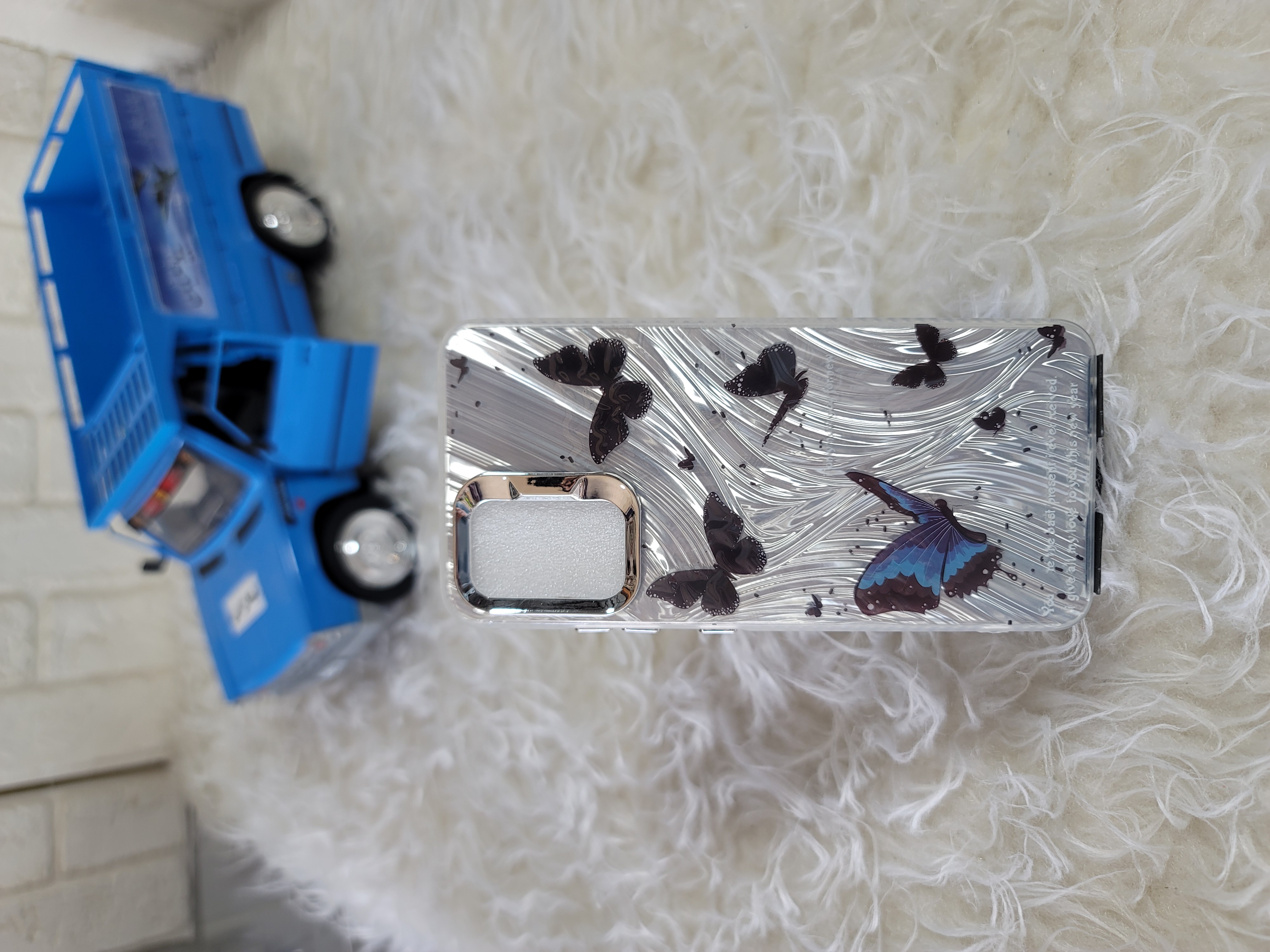 قاب گوشی سامسونگ a32 طرح پروانه براشی (شعبه ۱ اومال)
