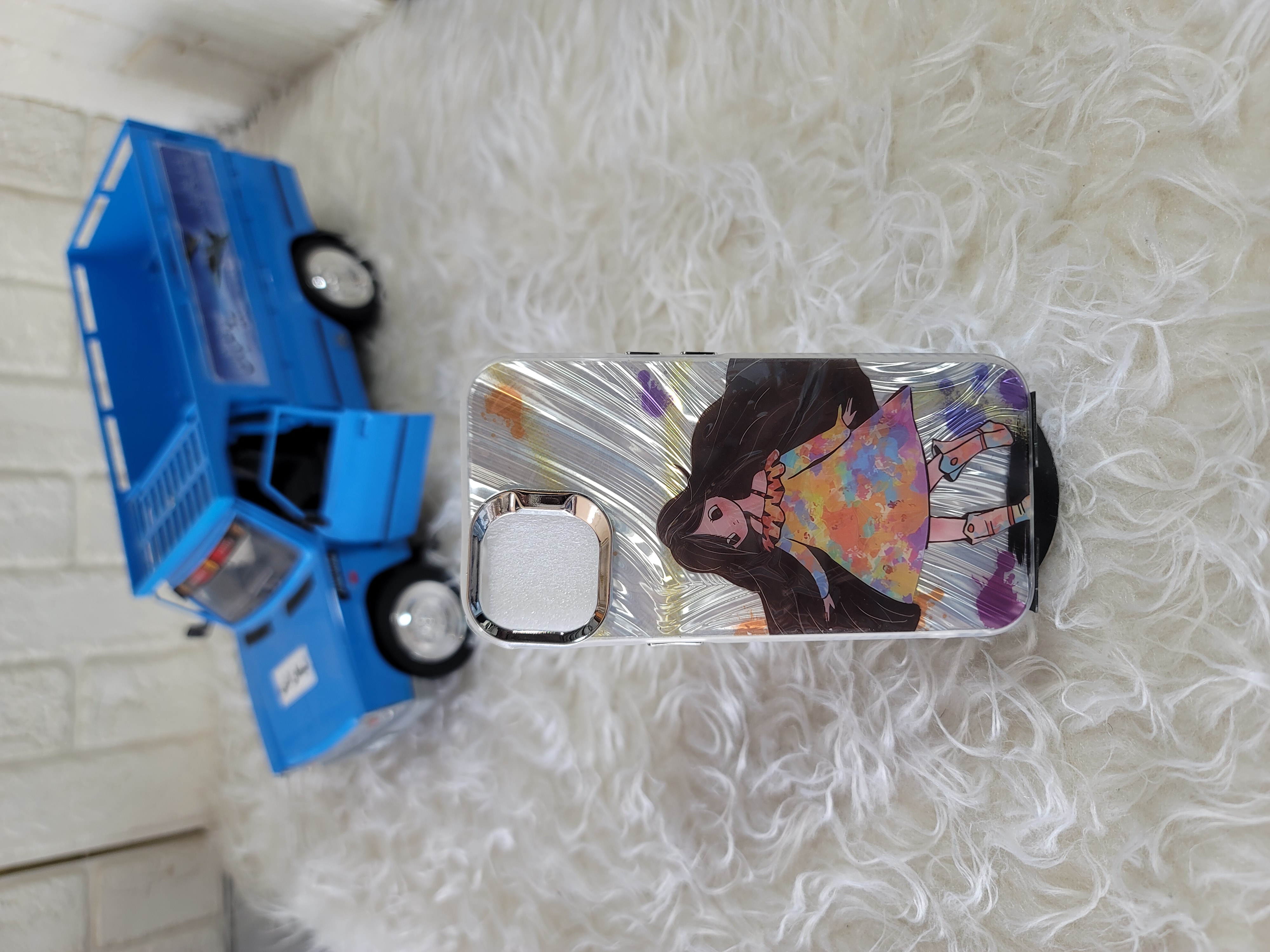قاب گوشی آیفون ۱۳ طرح دختر (شعبه ۱ اومال)