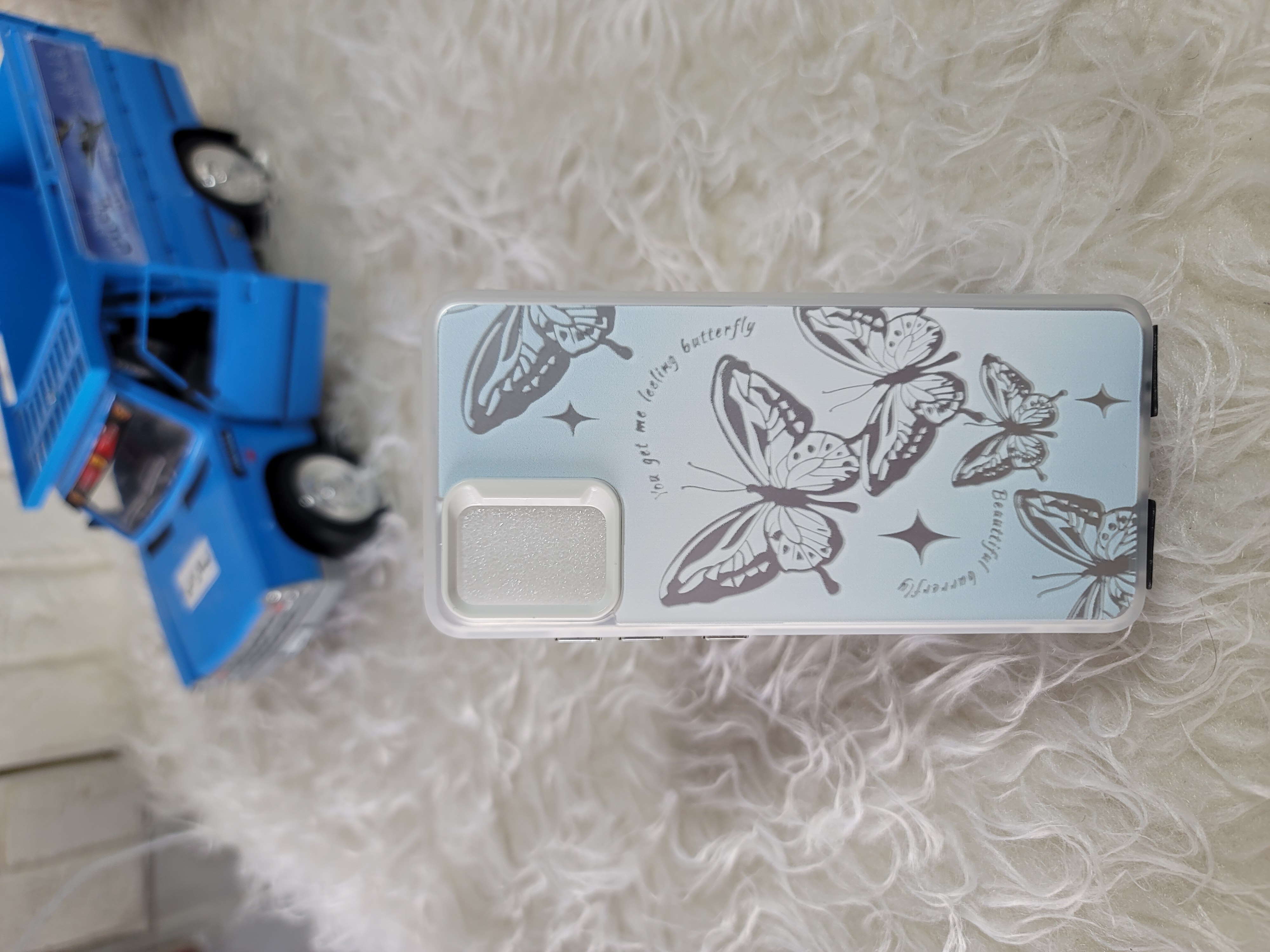 قاب گوشی سامسونگ a51 طرح سوکول پروانه ای رنگی  (شعبه ۱ اومال)