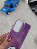 قاب گوشی شیائومی note 11 4g طرح صورتی براشی نگین دار (شعبه ۱ اومال)